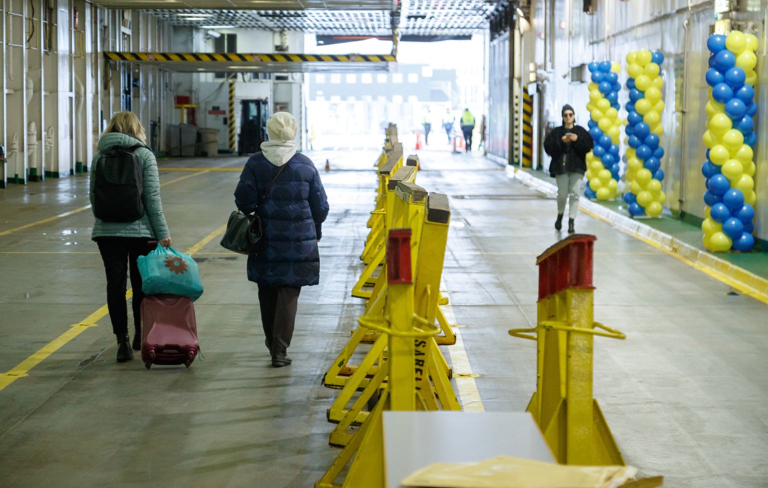 07.04.2022, Tallinn
Ukraina sõjapõgenikke hakatakse majutama Tallinki laeval Isabelle.
Foto Mihkel Maripuu, Postimees
