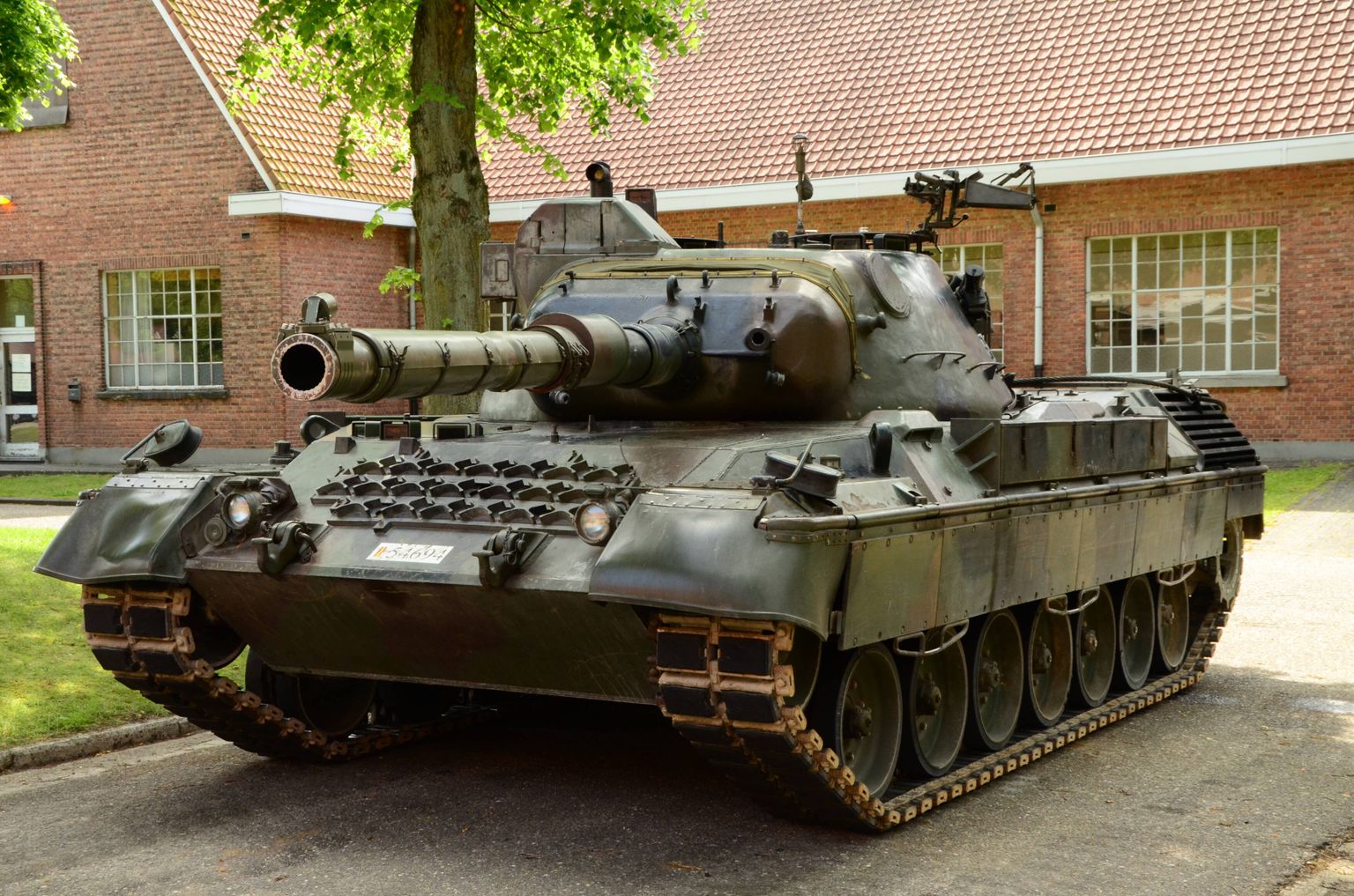Leopard 1 tank.