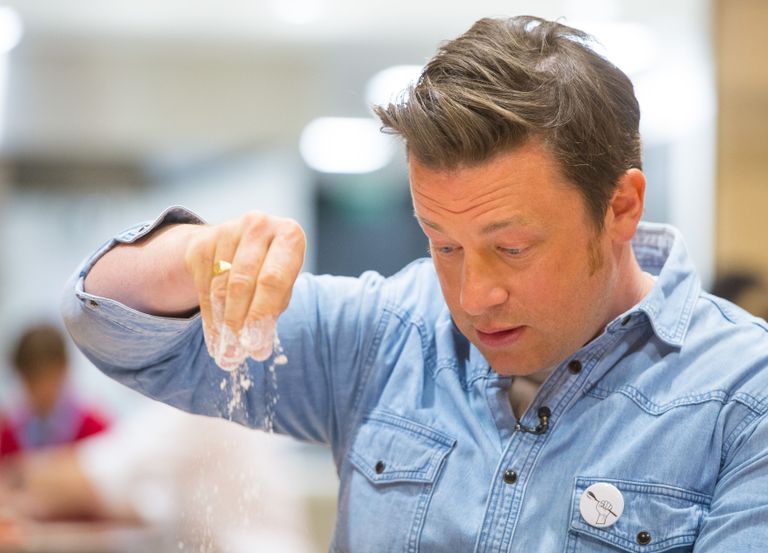Jamie Oliver 2016 oma ühes Itaalia restoranis