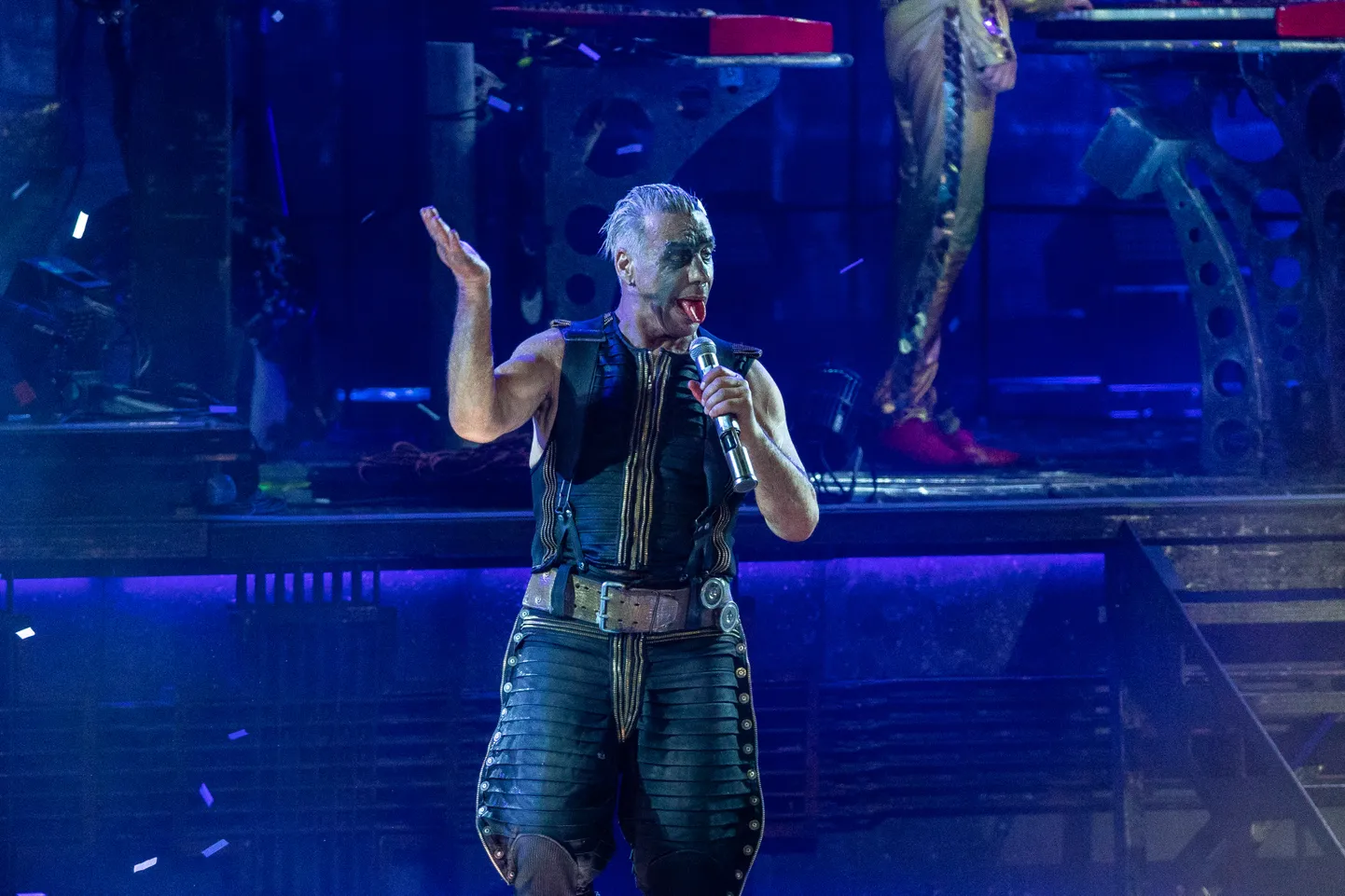 Концерт Rammstein в Таллинне.