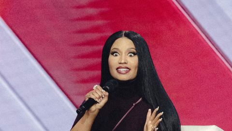 VIDEO ⟩ Piinlik hetk laval: Räppar Nicki Minaj nimetas USA asepresidenti mõrtsukaks