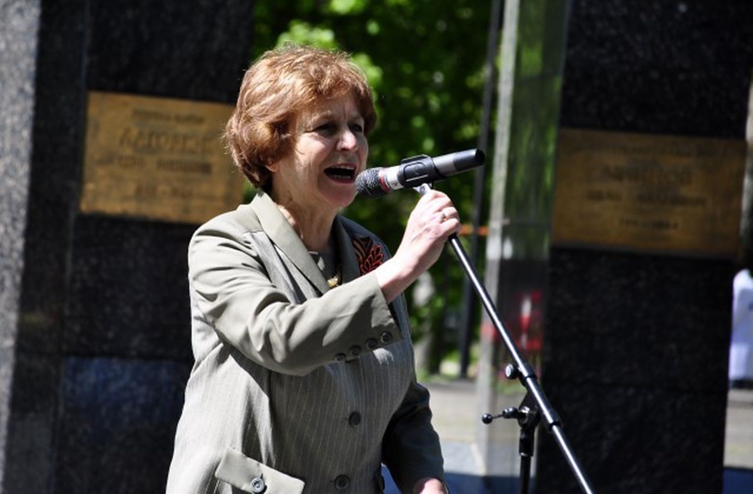 Bijusī Eiropas Parlamenta deputāte Tatjana Ždanoka
