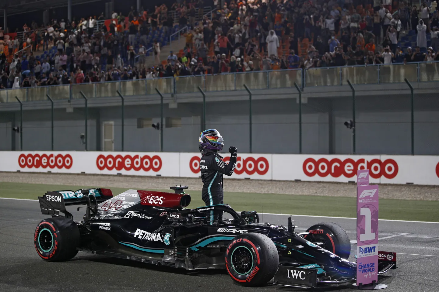 Lewis Hamilton.