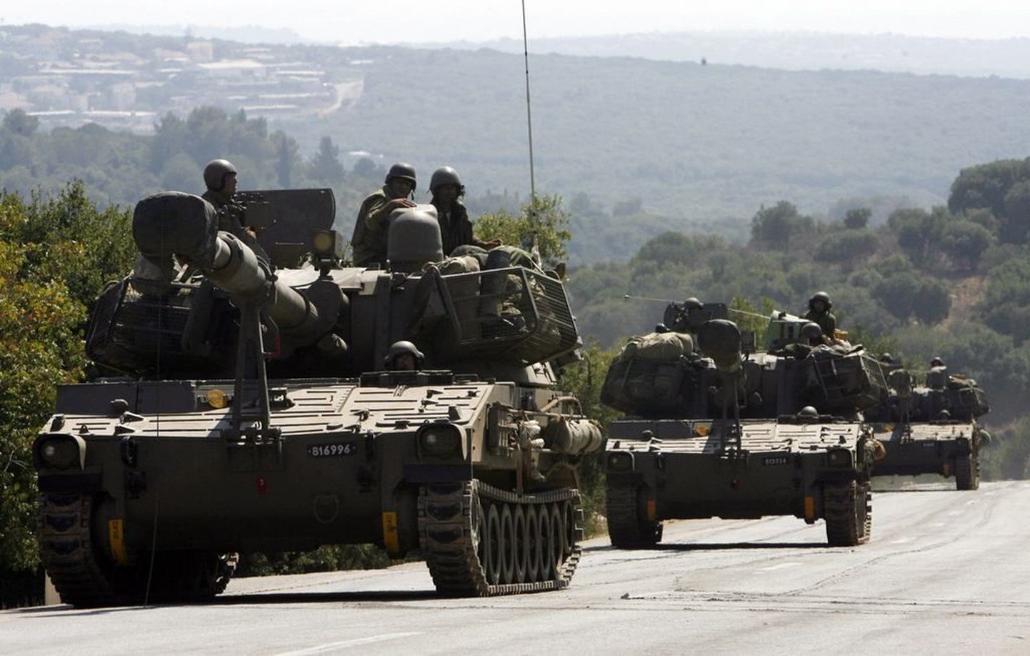 Израильские танки.