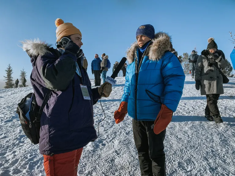 Joel andis kohalikule raadiole ka intervjuu.