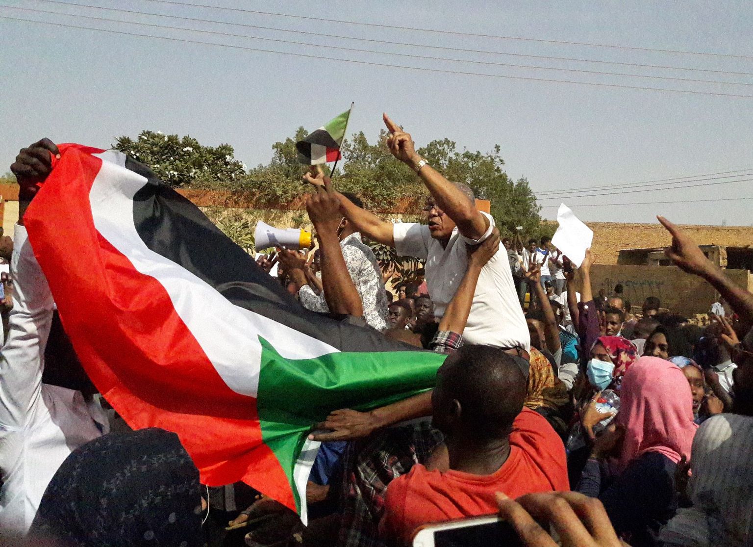 Meeleavaldajad Omdurmanis.