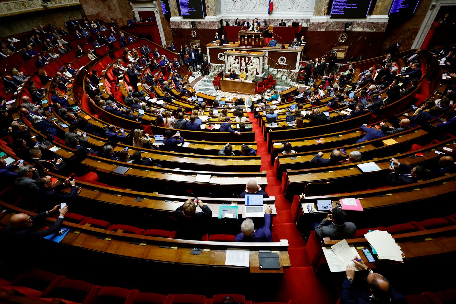 Prantsuse rahvusassamblee 24. november 2022.