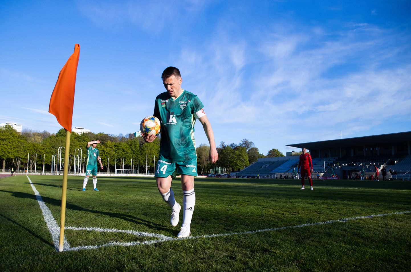 Eesti jalgpall naasis mängupausilt: Tallinna Legion – FCI Levadia