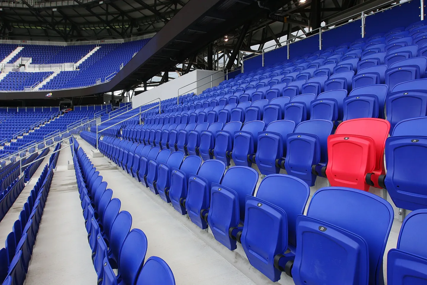 Oma koht. Joel Lindpere auks on Red Bull Arena üks iste punane.