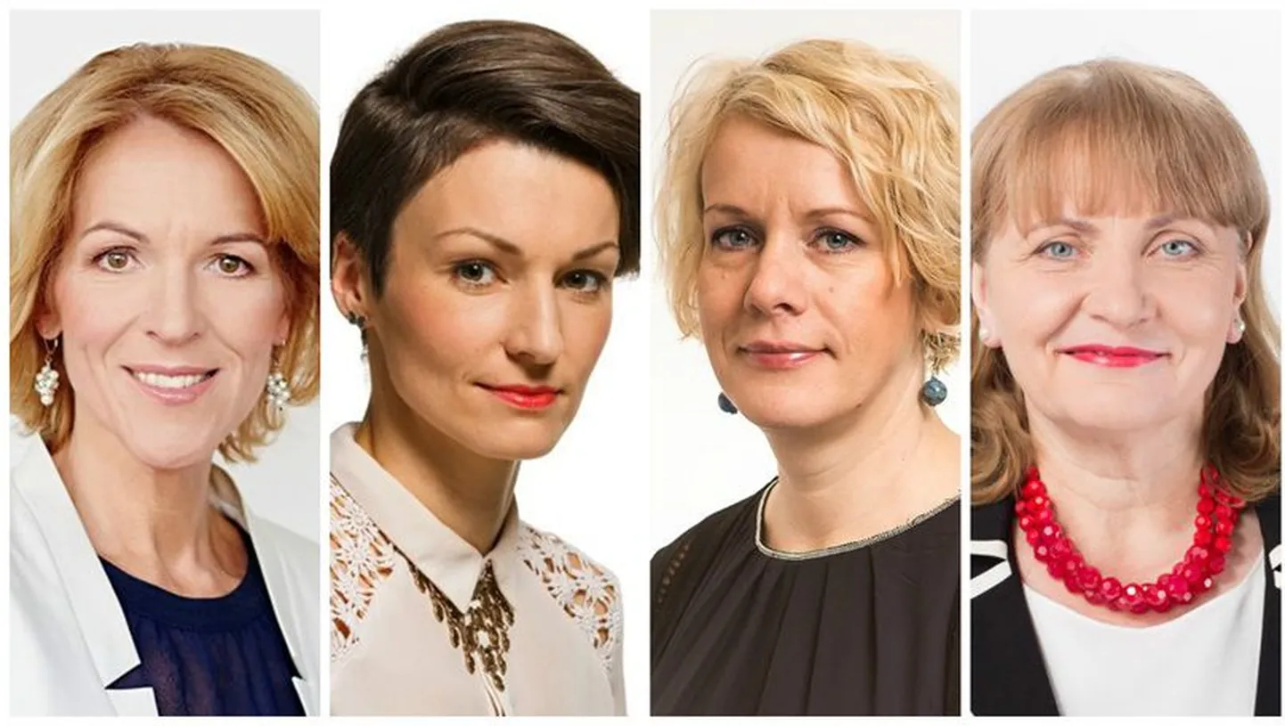 «Foorumis» täna Kaia Iva, Yoko Alender, Monika Haukanõmm ja Helmen Kütt