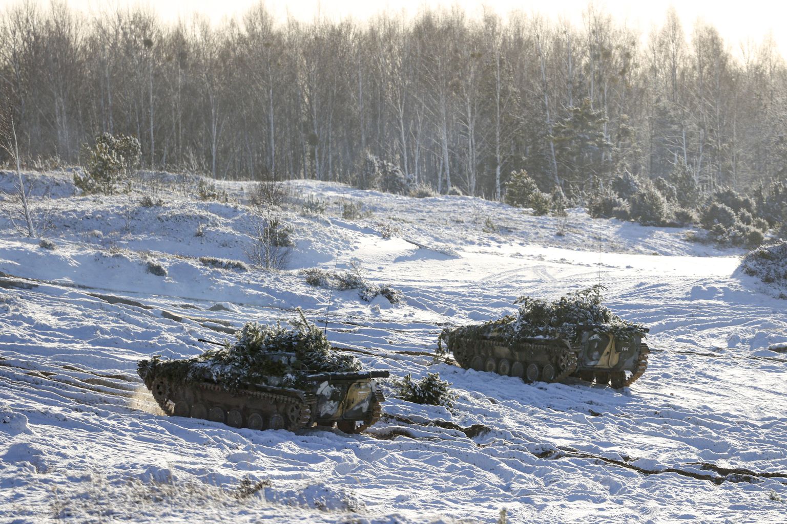 Военные учения в Беларуси