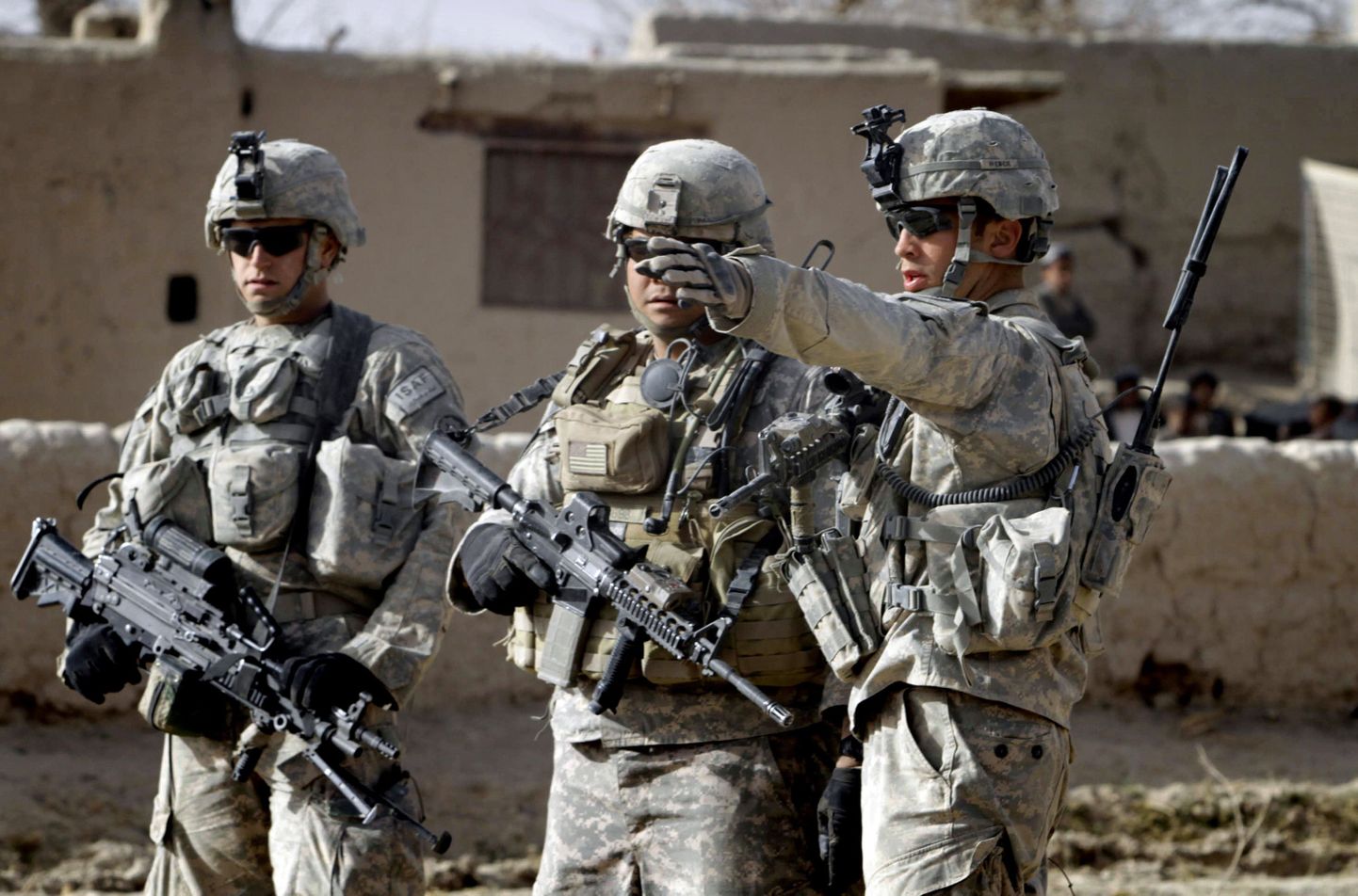Военнослужащие коалиции в Афганистане.