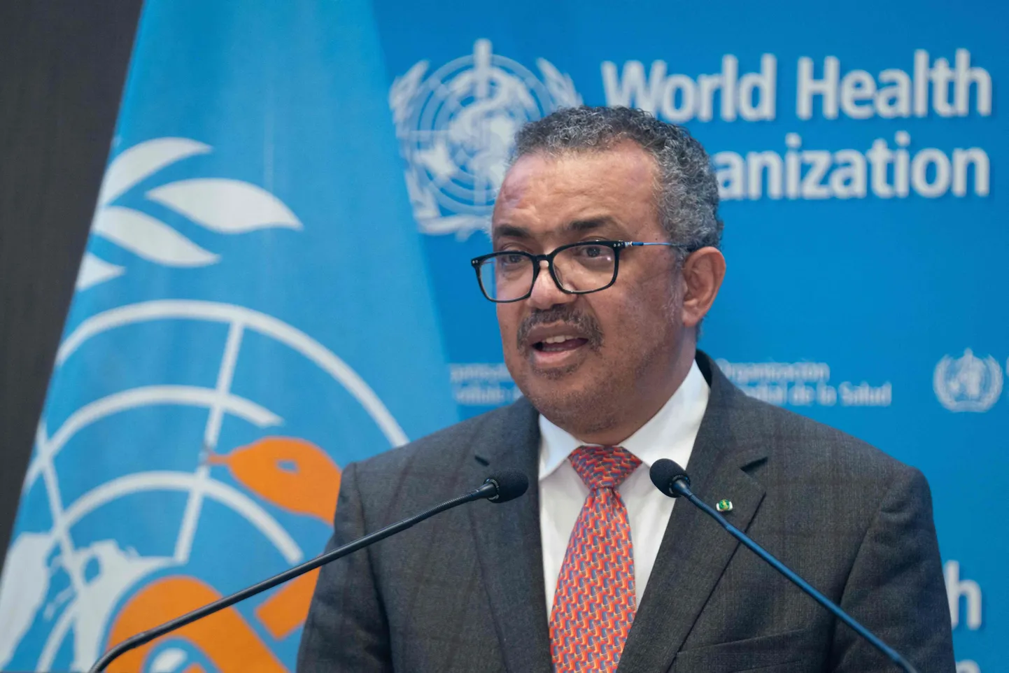 Maailma Terviseorganisatsiooni juht Tedros Adhanom.