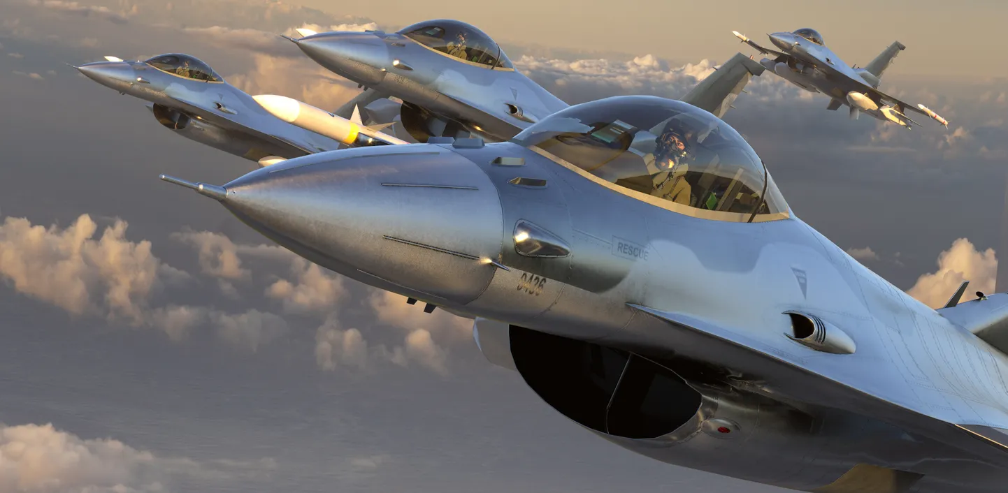 Истребители F-16