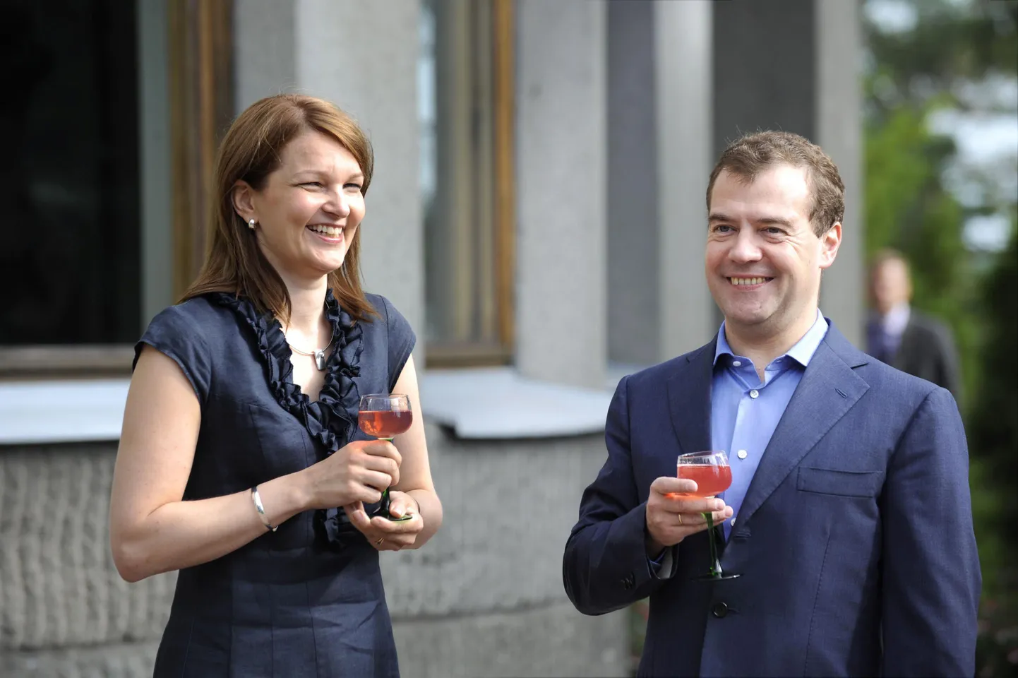 Juuli lõpus võõrustas Soome peaminister Mari Kiviniemi Venemaa presidenti Dmitri Medvedevit.