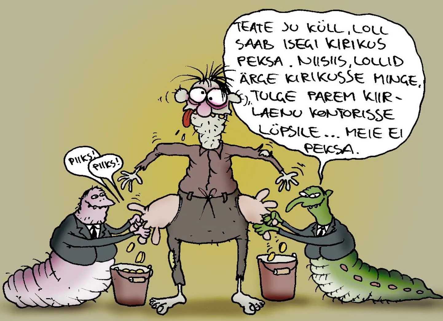 Piiks, piiks ja raha tuleb!