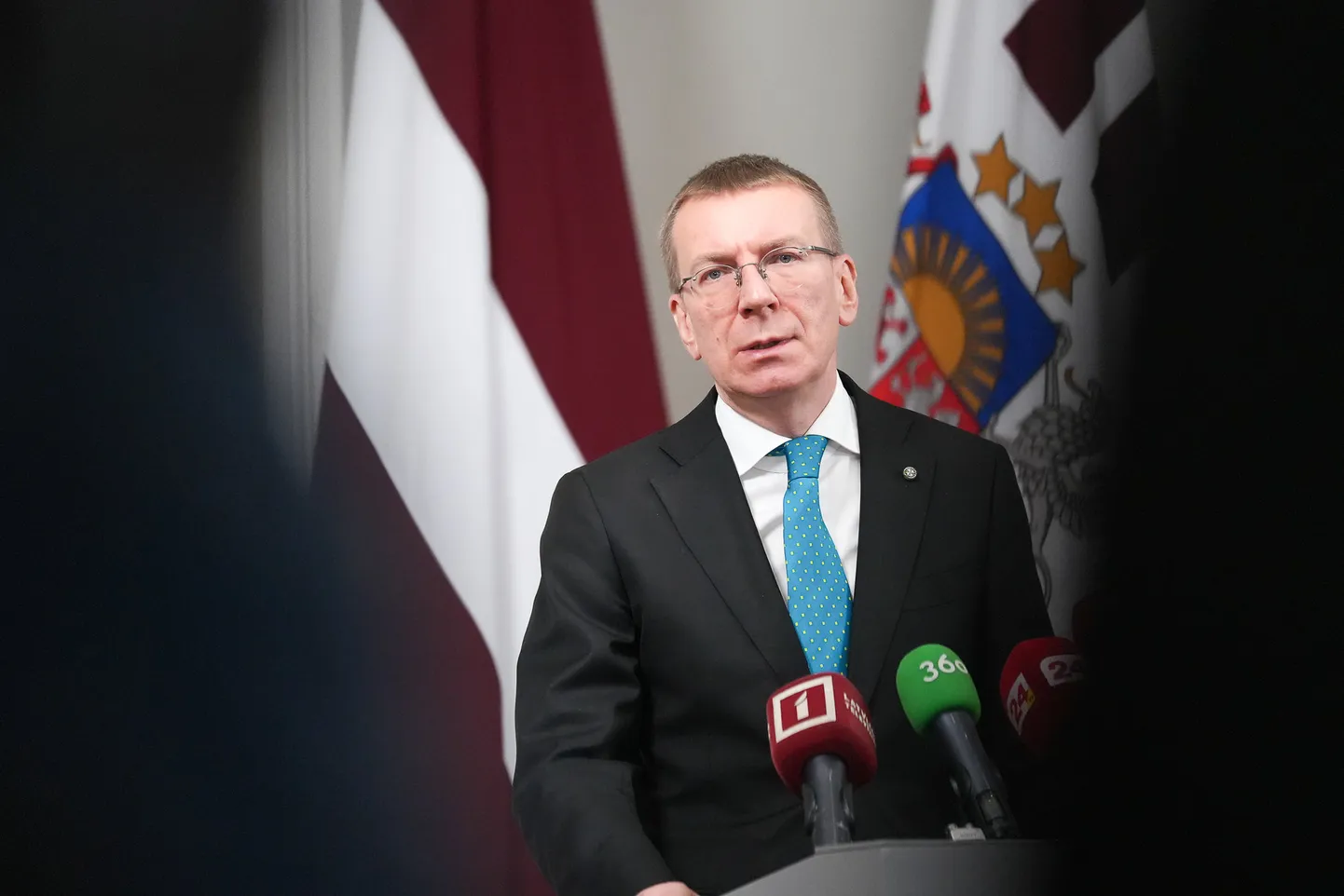 Президент Латвии Эдгар Ринкевич
