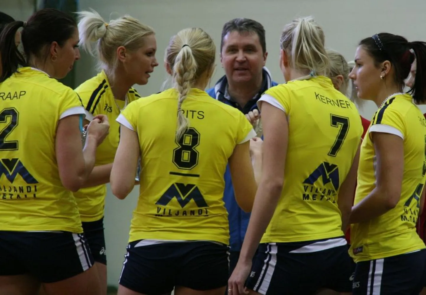 Peeter Vahtra üle-eelmisel hooajal Viljandi Metalli juhendamas.