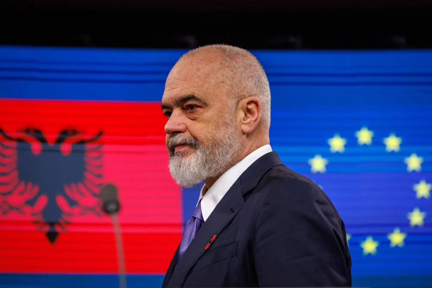 Albaania peaminister Edi Rama.