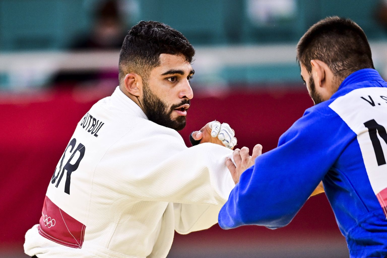 Iisraeli judoka Tohar Butbol sai Sudaani judomaadlejalt loobumisvõidu.