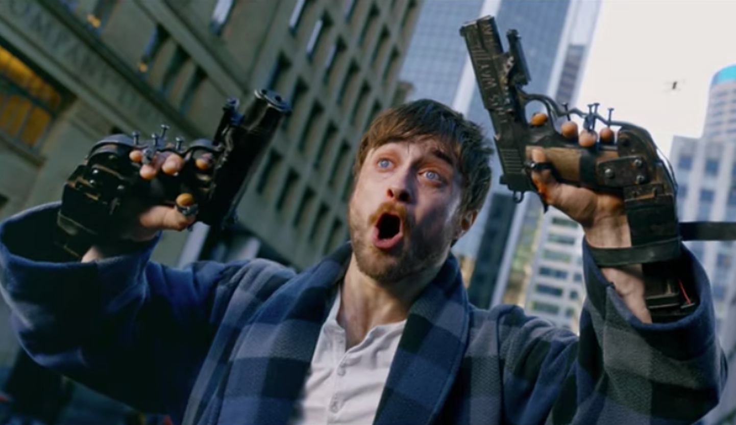 Daniel Radcliffe filmis «Guns Akimbo: Surmamängud»