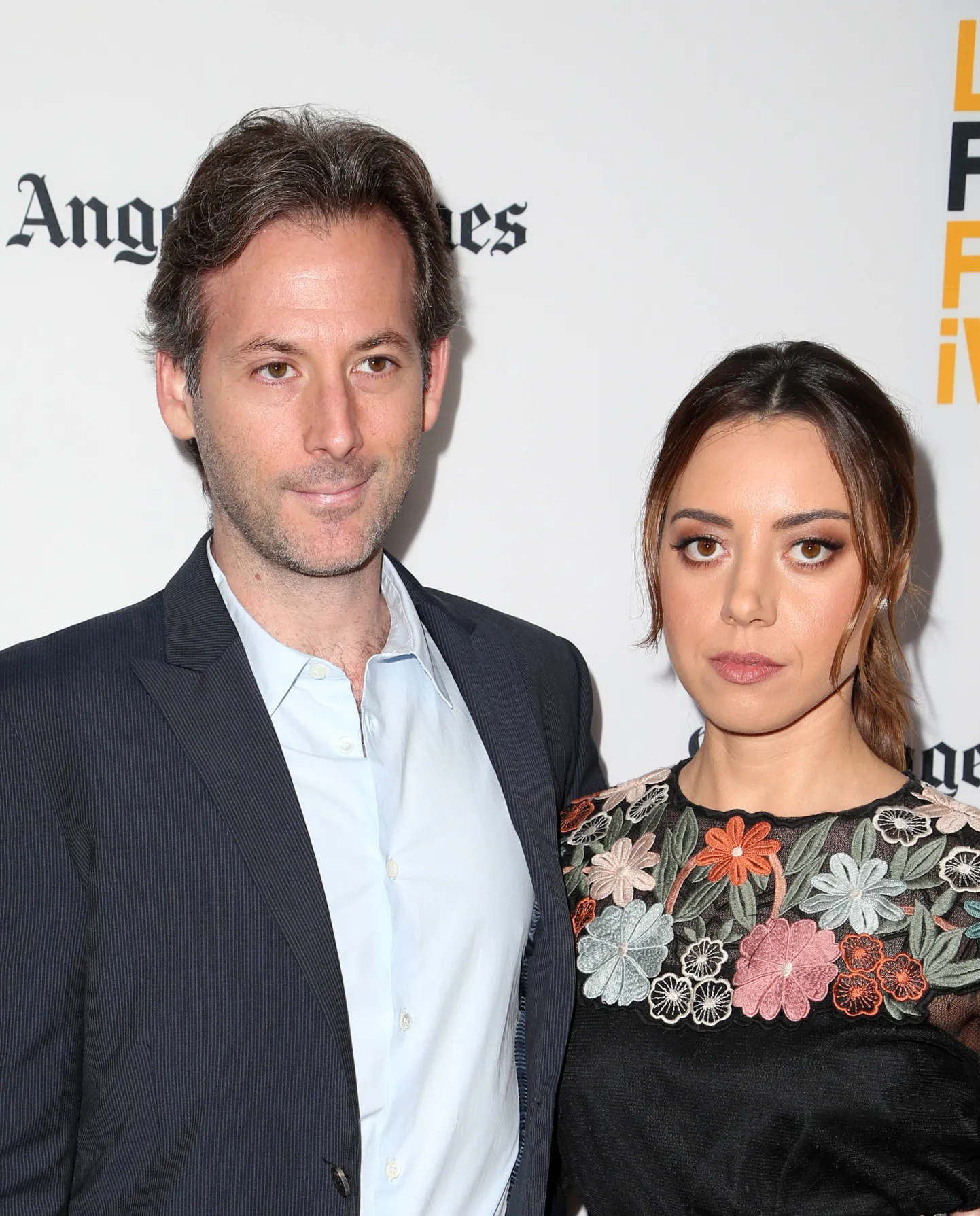 Jeff Beane ja Aubrey Plaza.