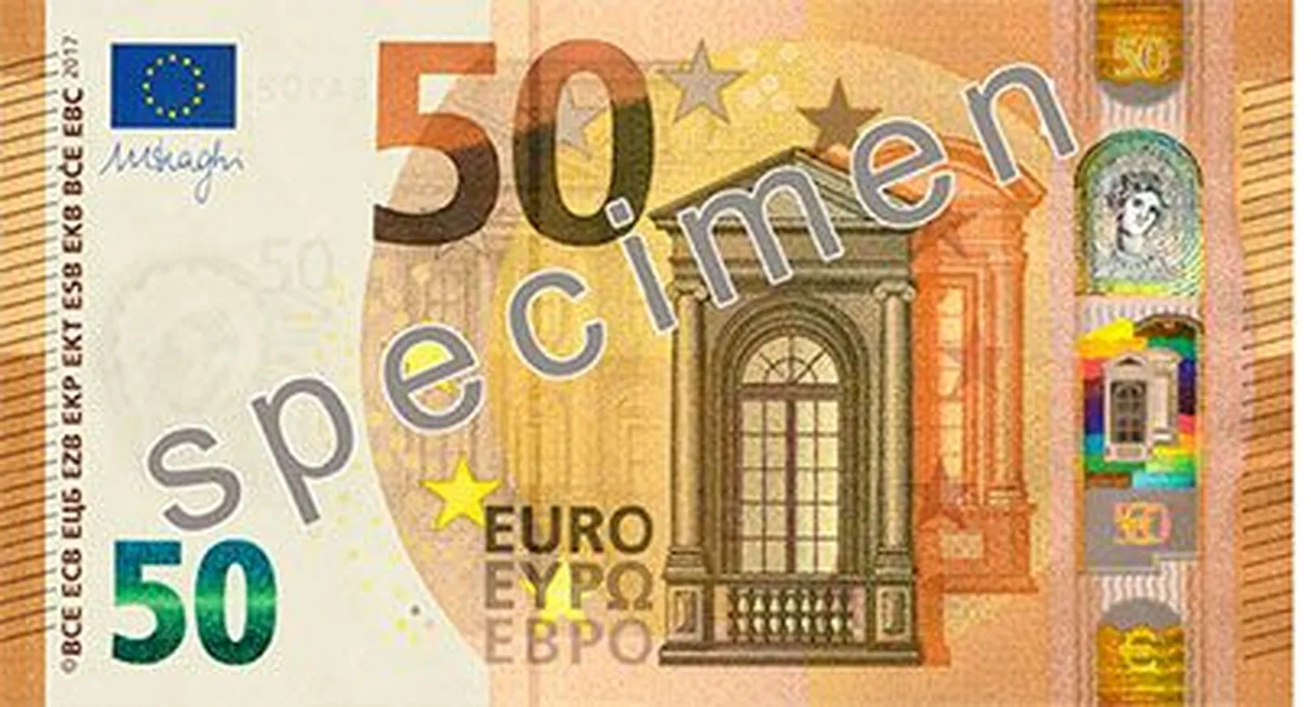 Uus 50eurone.