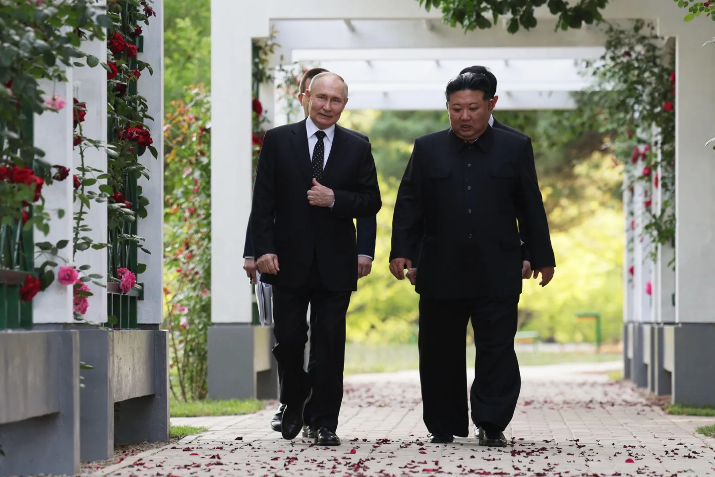 Путин и Ким Чен Ын