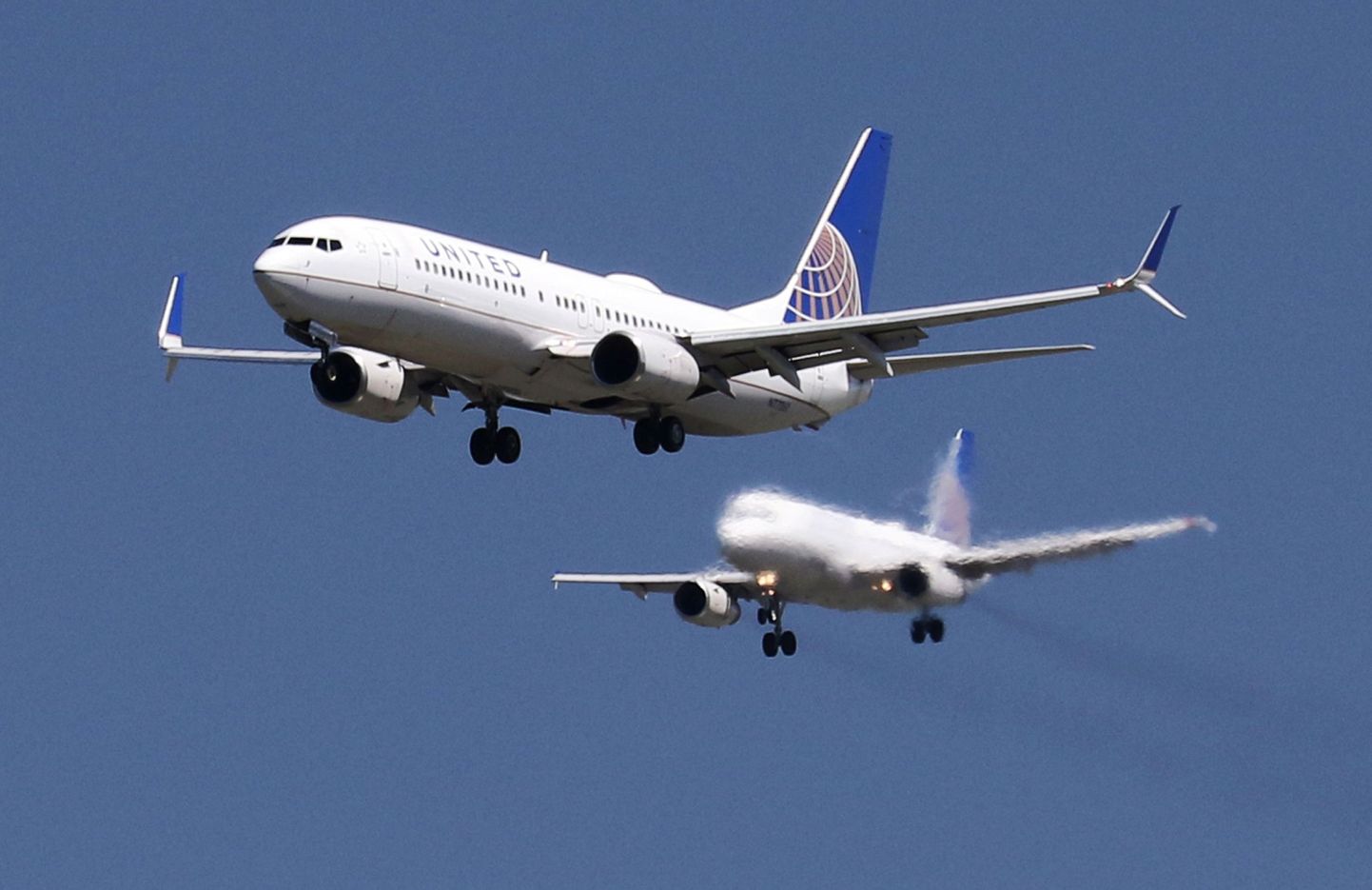United Airlines'i lennukid Boeing 737-800 ja A320 Airbus
