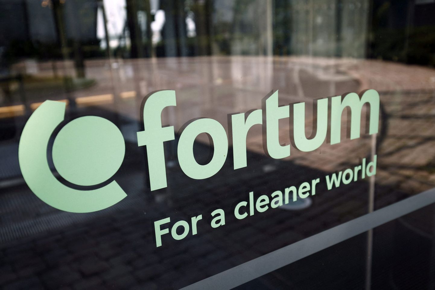Soome riikliku energeetikaettevõtte Fortum logo.