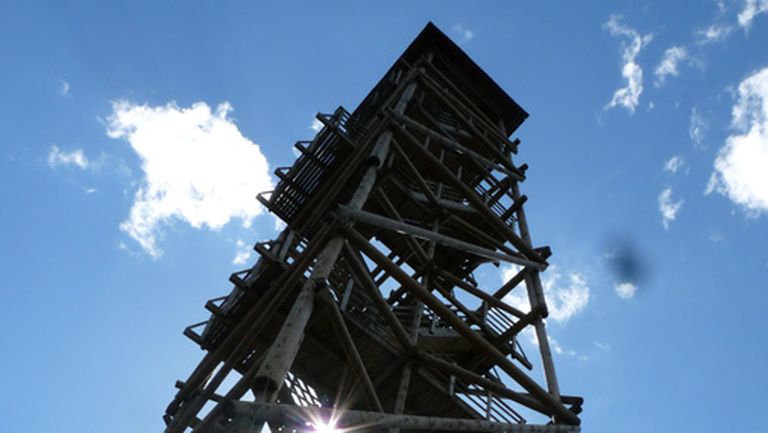 Skatu tornis Rāznas Nacionālajā parkā 