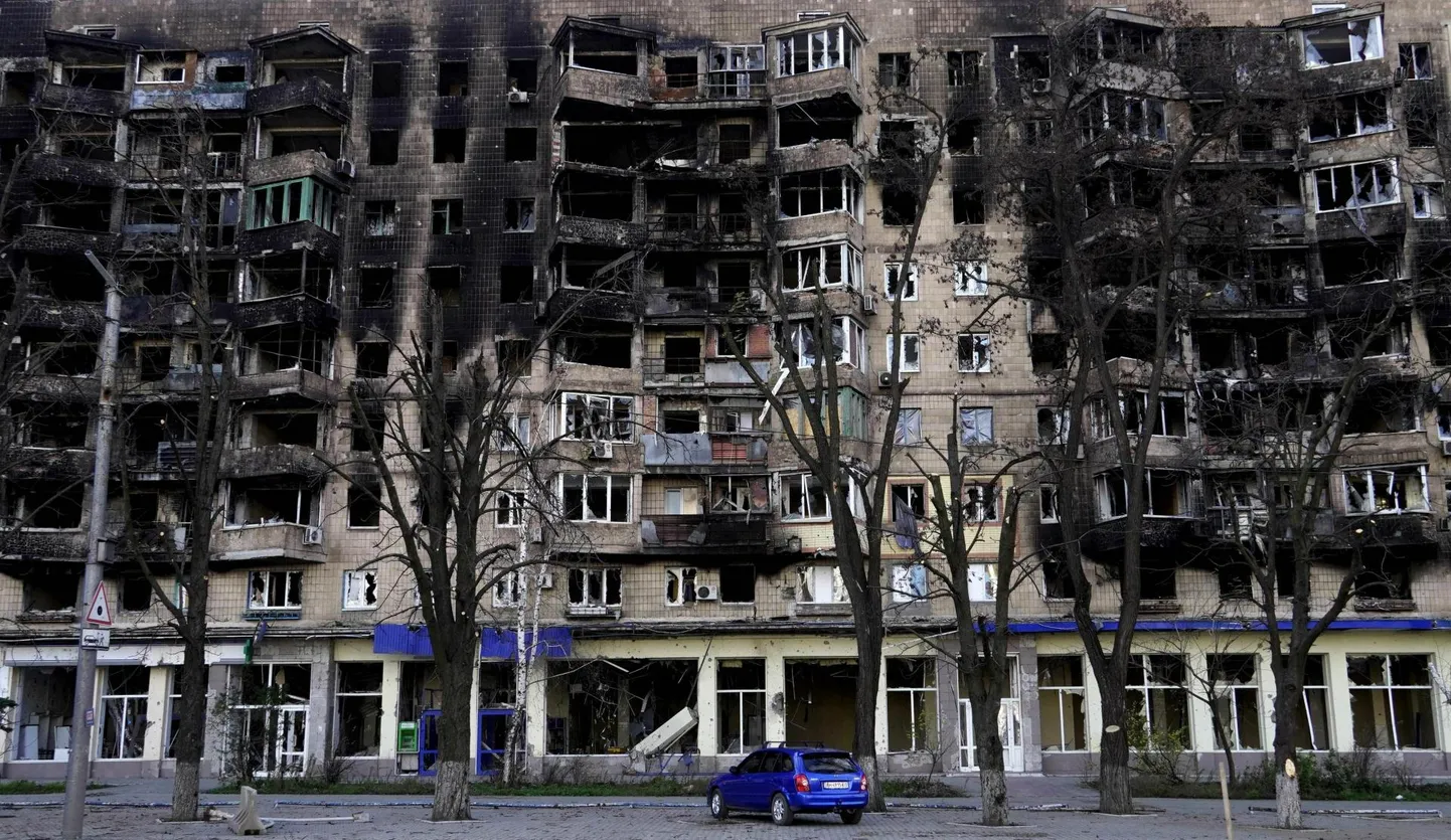 Mariupoli linn 2022. aasta novembrikuus.