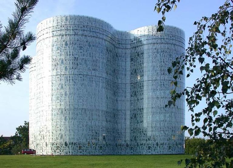 Brandenburgas Tehniskās universitātes bibliotēka Kotbusā, Vācijā 
