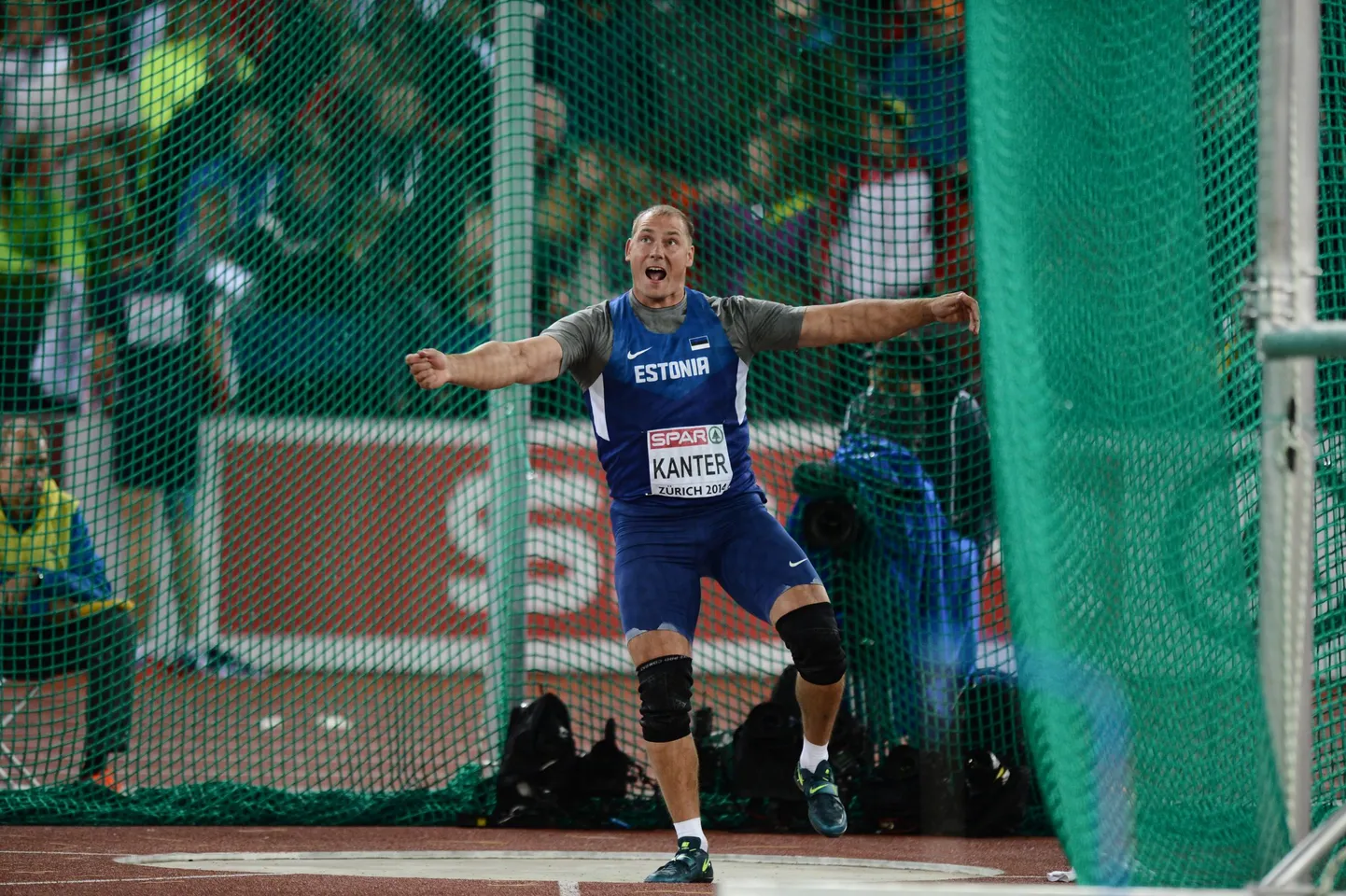 Gerd Kanter võitis Zürichis toimuval kergejõustiku EMil kettaheites hõbemedali.