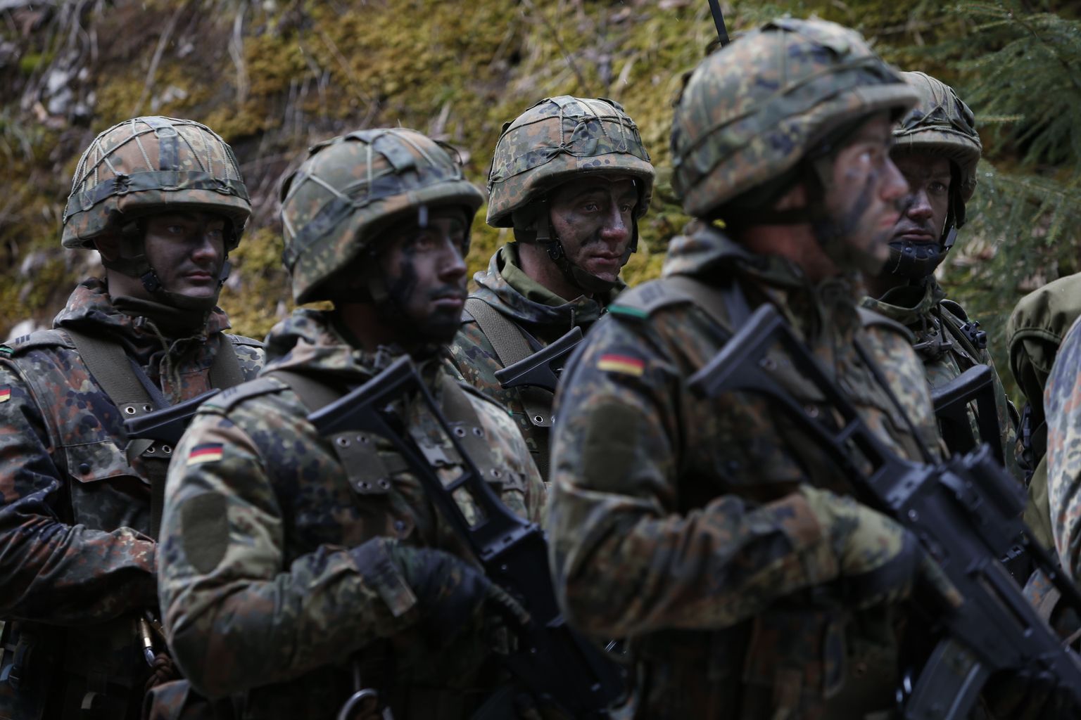 Немецкие военные на учениях. Иллюстративное фото.
