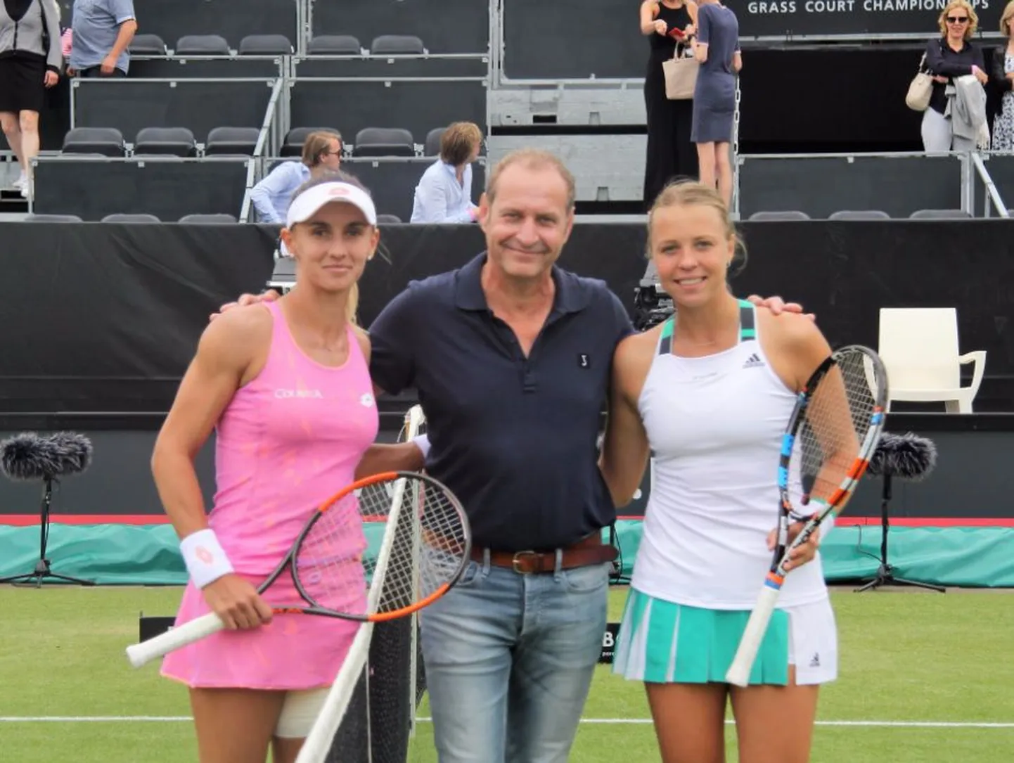 Anett Kontaveit ja Lesia Tsurenko WTA-turniiri poolfinaalis