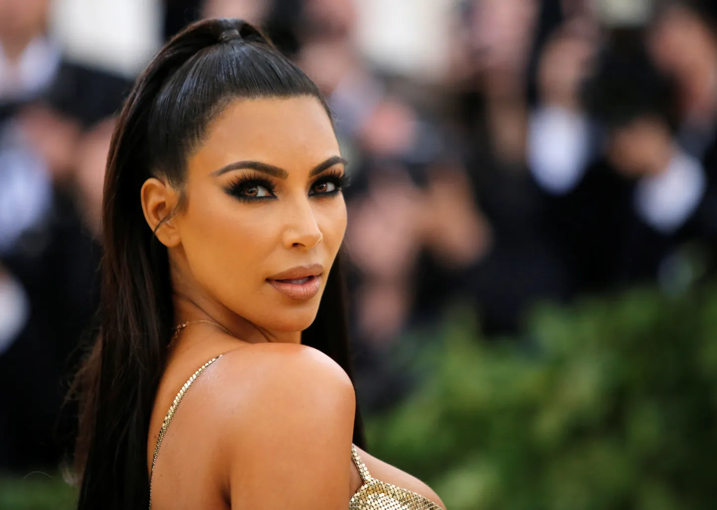 Kim Kardashian.