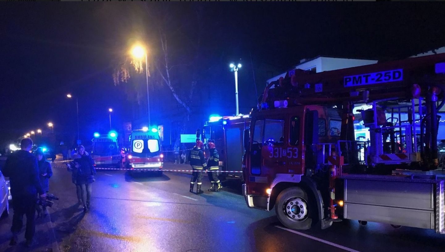 Polijas pilsētā Košalinā izcēlies ugunsgrēks „Escape Room” telpās 