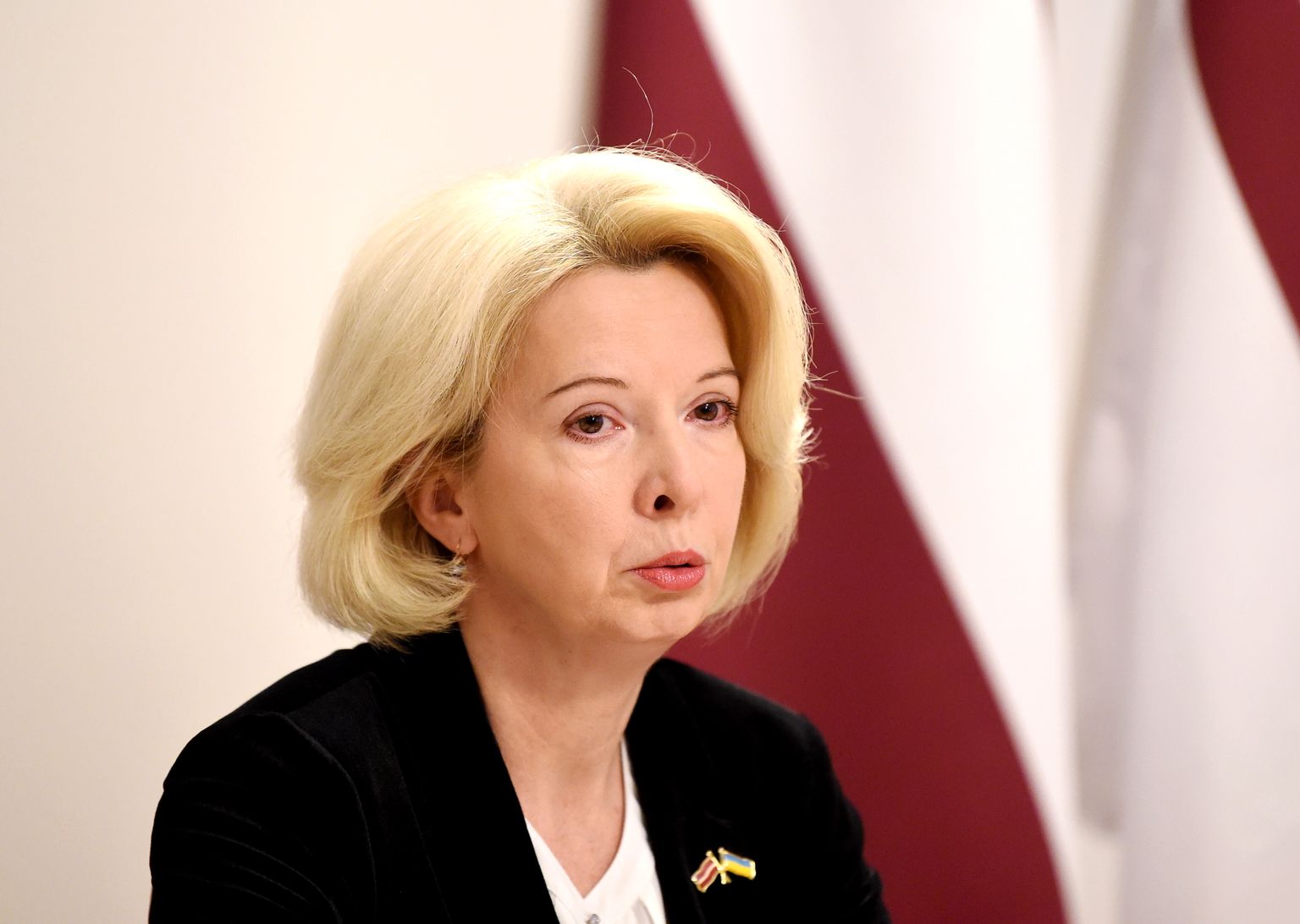 Minister of Defense Ināra Mūrniece