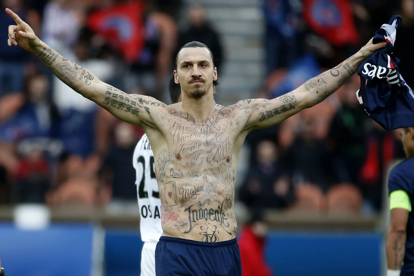 Zlatan Ibrahimovic.