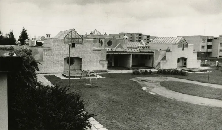 Haabneeme lasteaed 1980ndatel. / Eesti Arhitektuurimuuseum