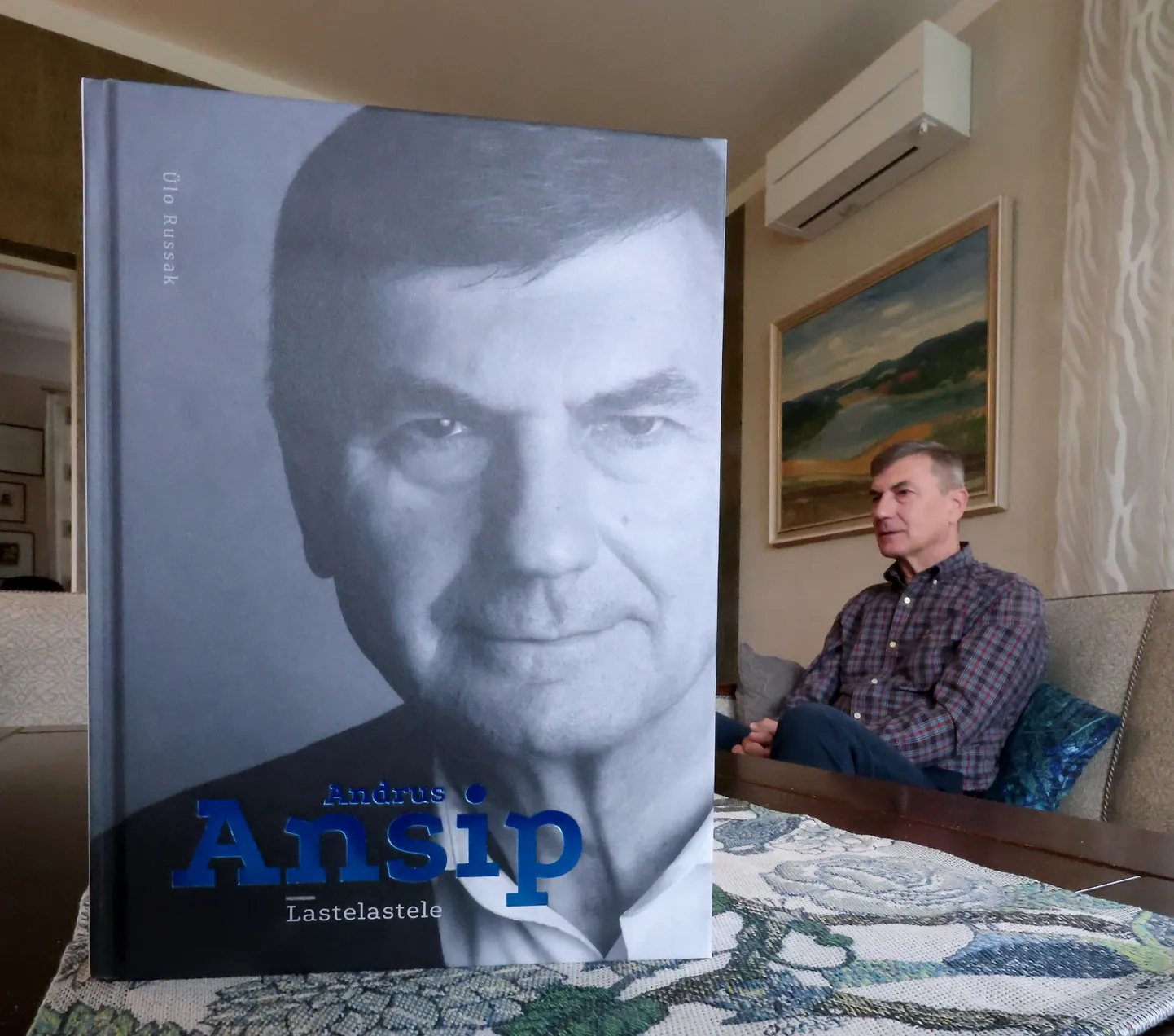 Andrus Ansip räägib raamatust «Lastelastele».
