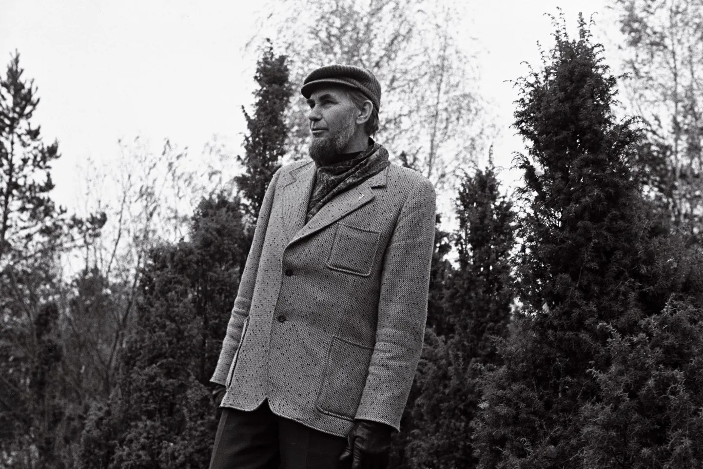 Eesti NSV teeneline kunstitegelane, Nõukogude Eesti preemia laureaat, NSV Liidu 1974. a riikliku preemia kandidaat helilooja Veljo Tormis. November 1974