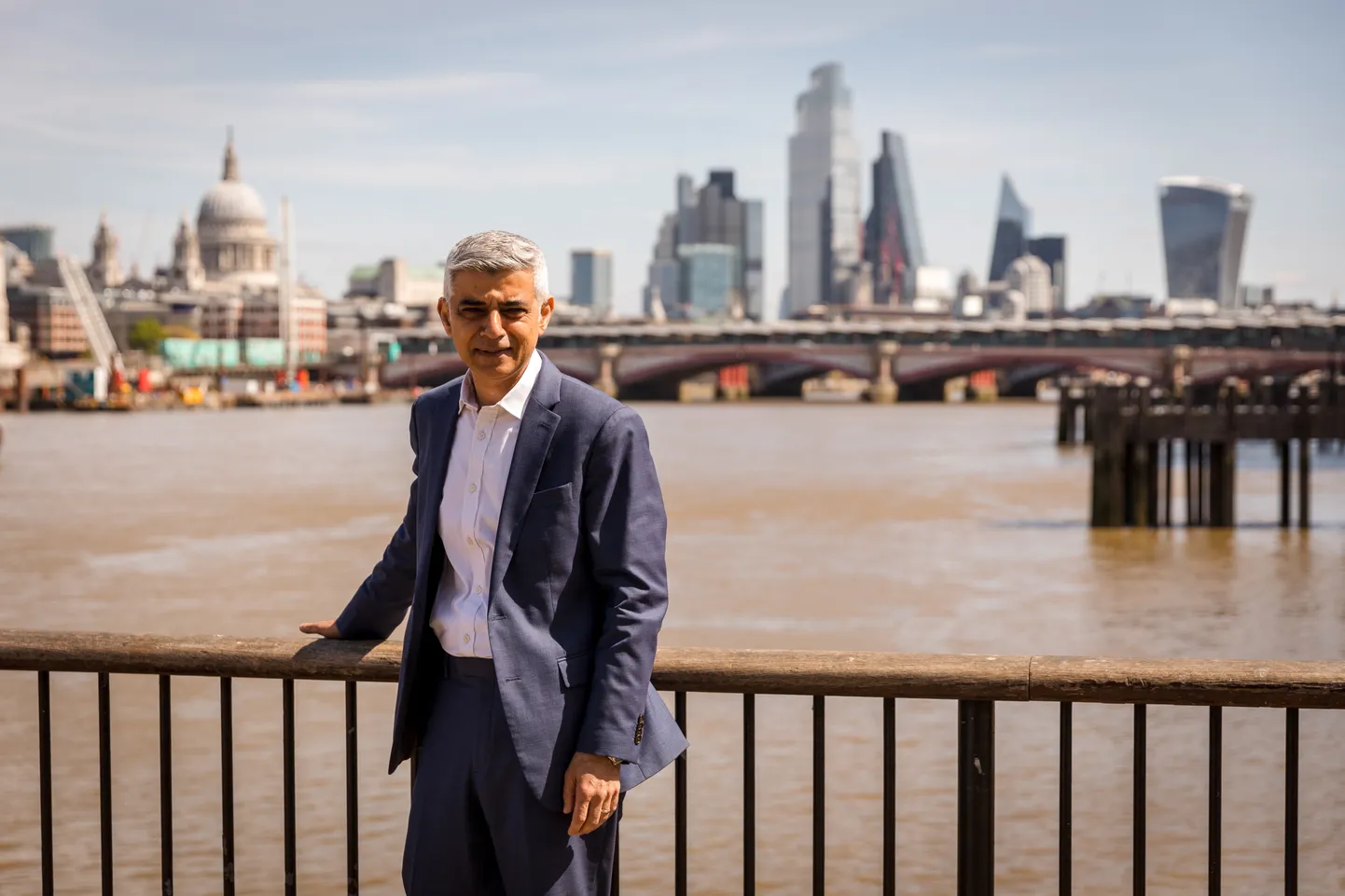 Londoni linnapea Sadiq Khan.