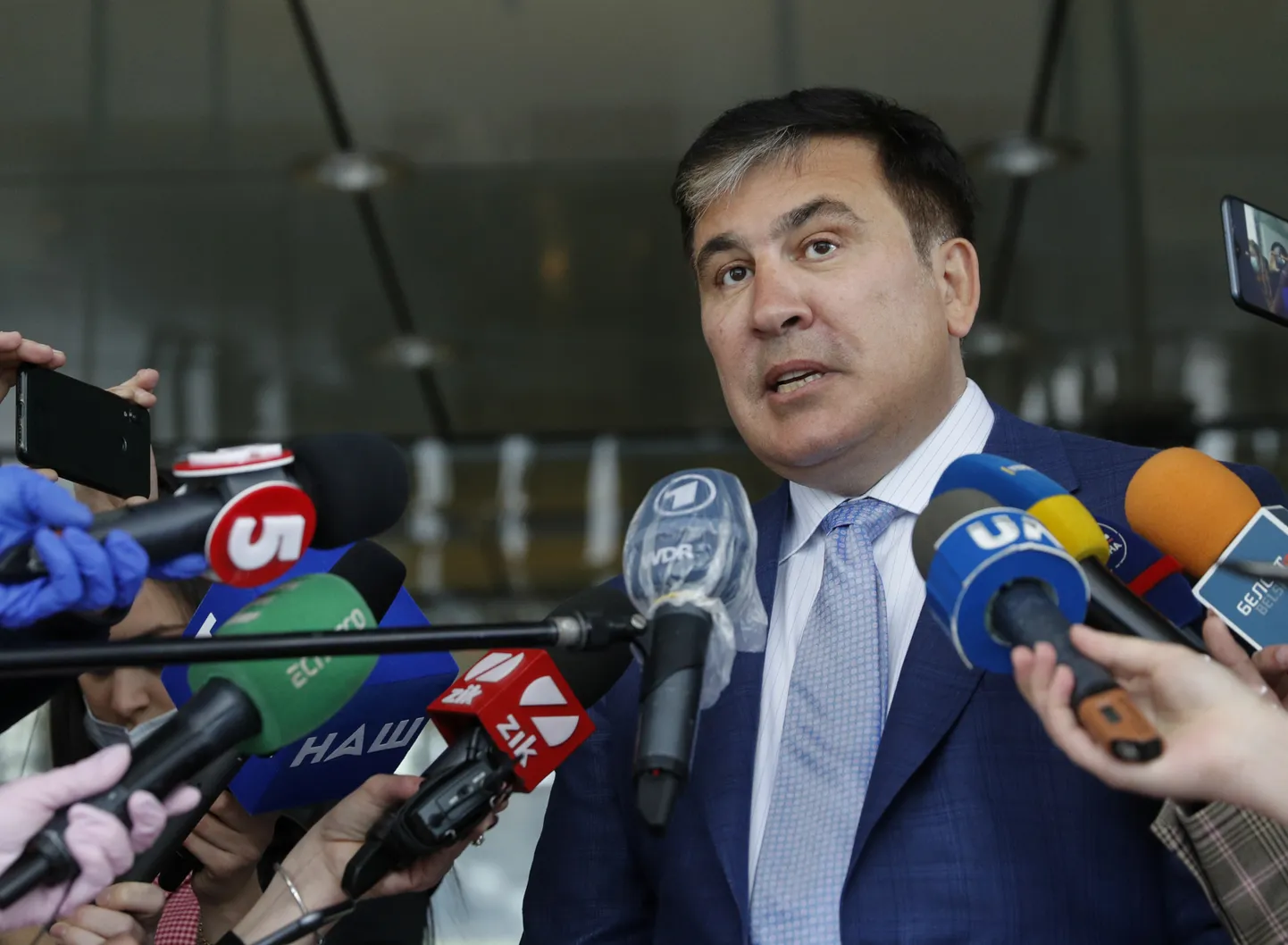 Mihails Saakašvili.