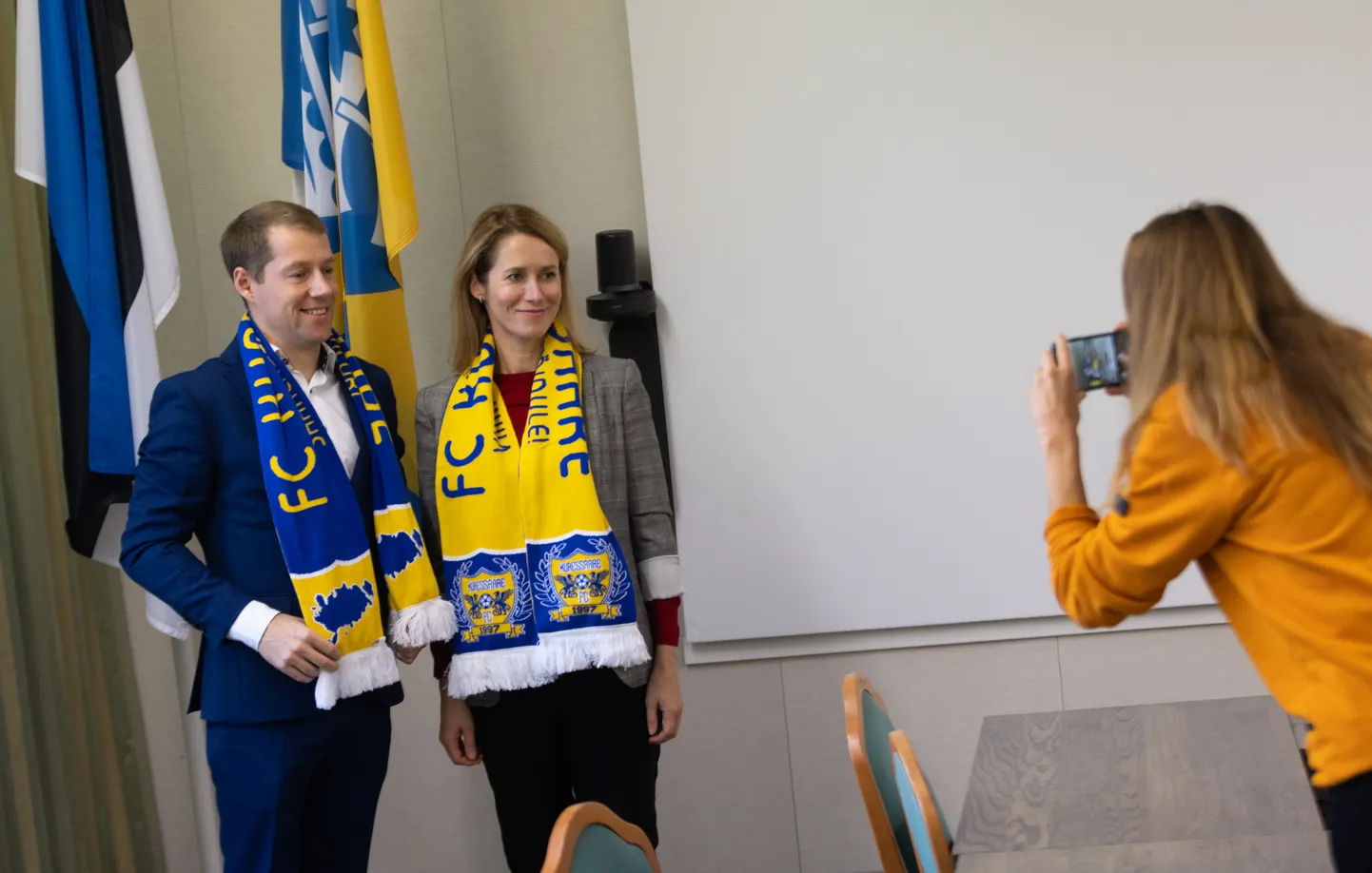 Mikk Tuisk ja Kaja Kallas