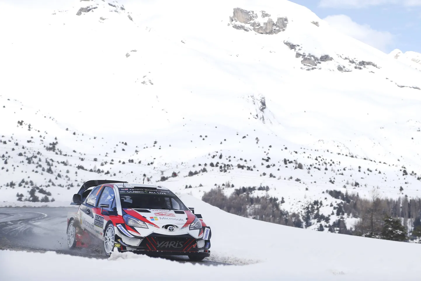 Ott Tänak ja Martin Järveoja Monte Carlo rallil