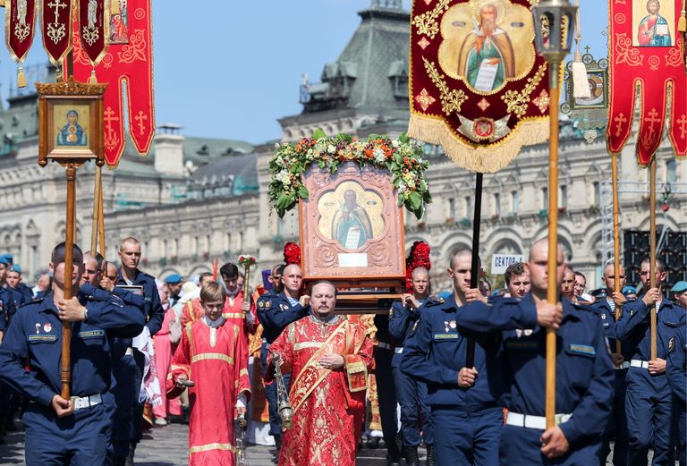 Venemaa õhudessantväelased tähistasid aastapäeva