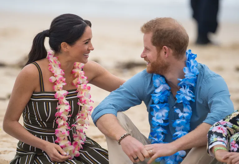 Prints Harry ja Sussexi hertsoginna Meghan oktoobris 2018 Austraalias Sydney Bondi rannal