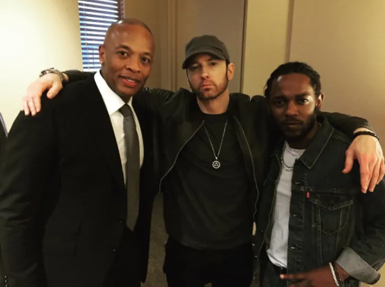 Dr Dre, Eminem ja Kendrick Lamar